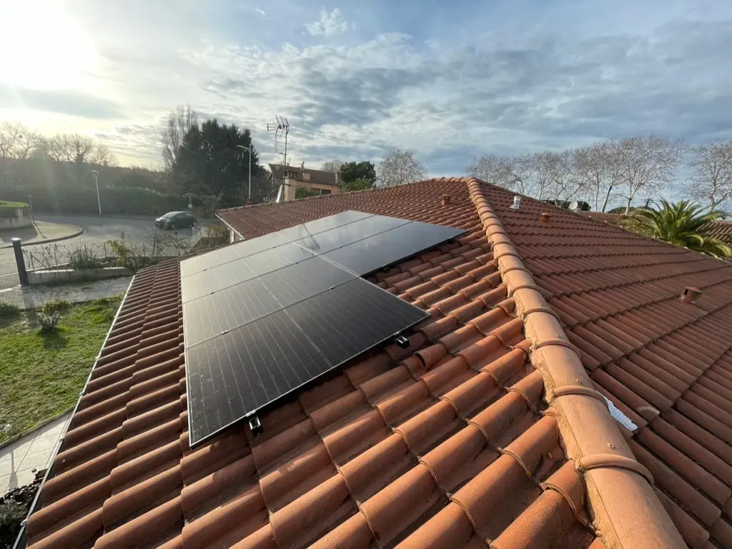 7 panneaux solaires Trina à Tournefeuille sur une maison individuelle